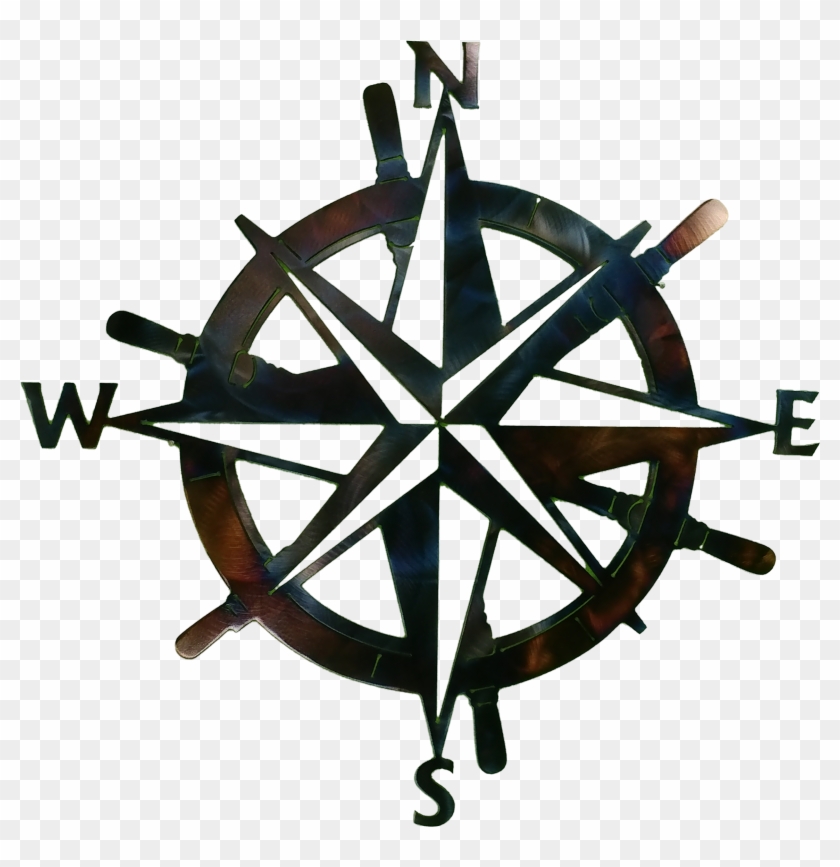 Nautical Compass Larger Image - Compass Rose #517078