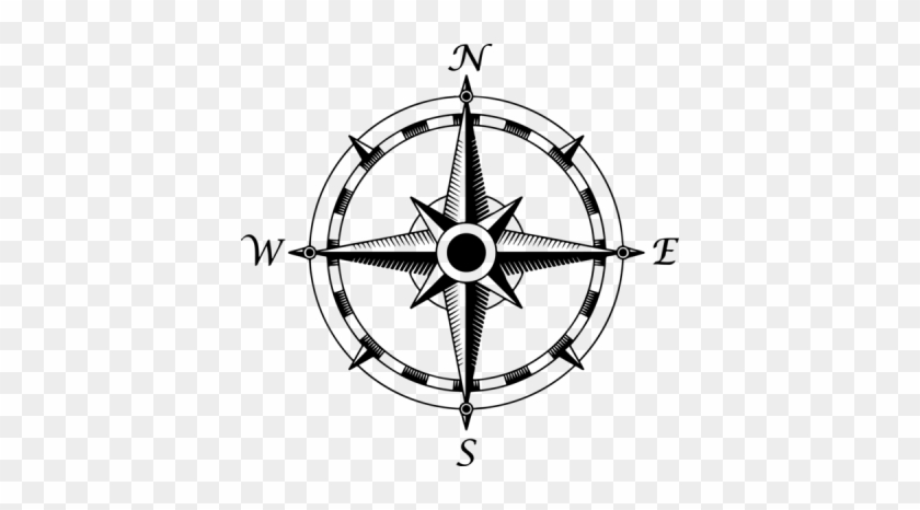 Compass Pictures Png Images - Compass Rose Transparent Background #517150
