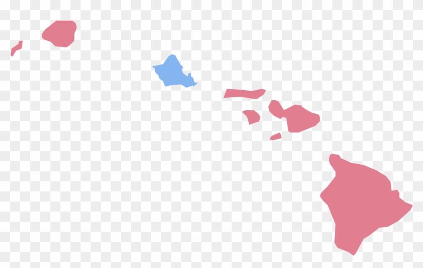 United States Presidential Election In Hawaii, 1960 - Big Island Hawaii Shape #517275