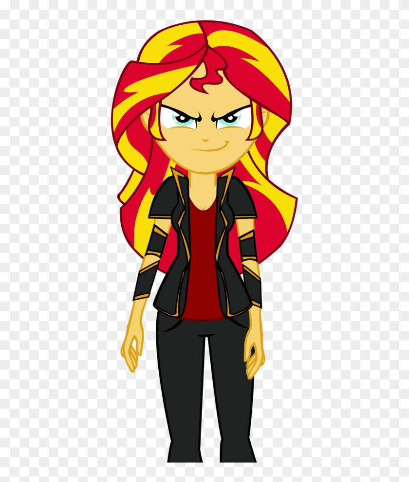 Ngrycritic, Clothes, Equestria Girls, Evil Grin, Female, - Sunset Shimmer #517338