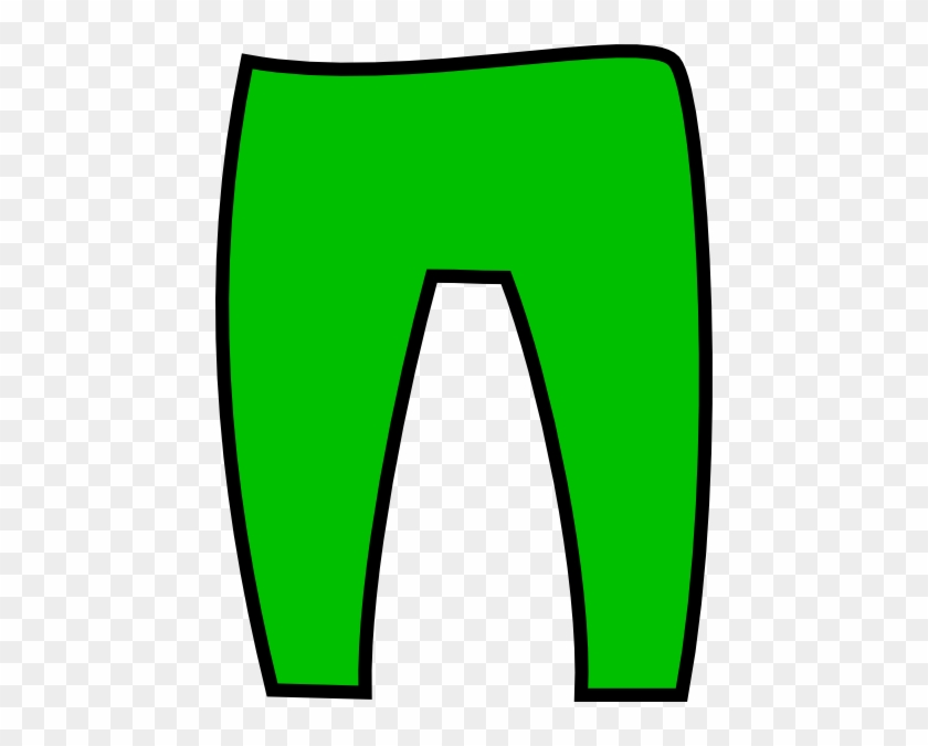 Green Trousers Clip Art At Clker - Clip Art Green Pants #517388