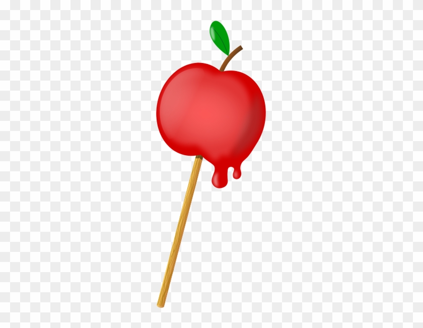 Free Sugar Coated Apple - Free Vector Candy Apple #517403