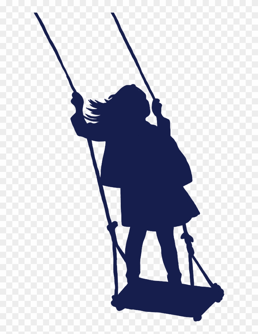 Matilda Matildathemusical Swing Silhouette Girl Drawing - Matilda The Musical Silhouette #517410