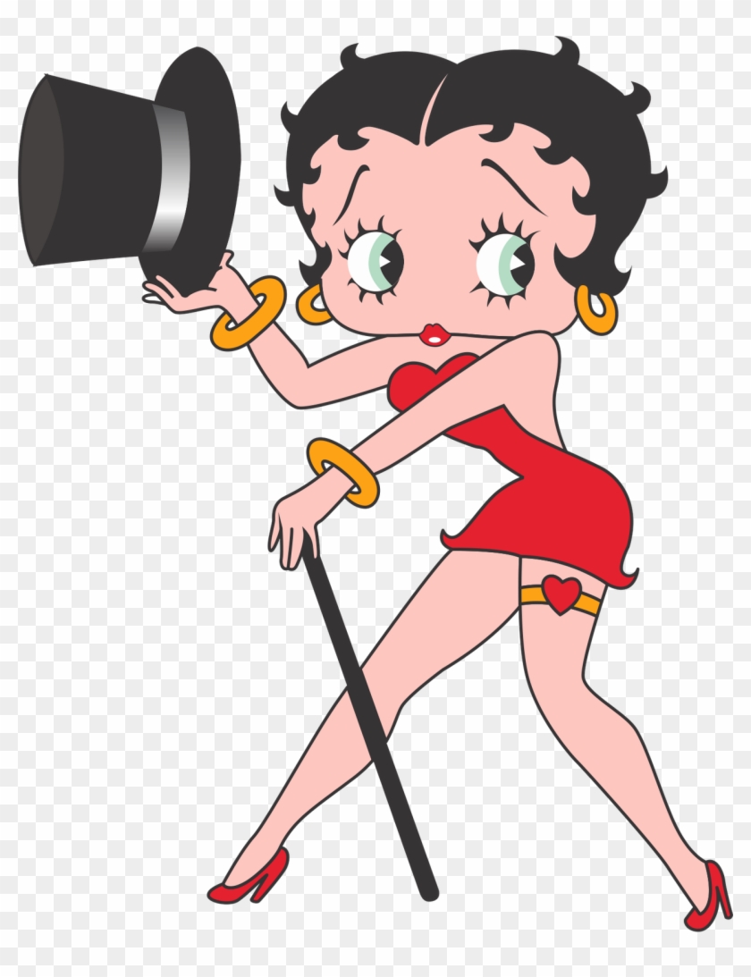 Free Download Dibujos Animados Betty Boop Hd Wallpaper - Famous Girl Cartoon  Characters - Free Transparent PNG Clipart Images Download