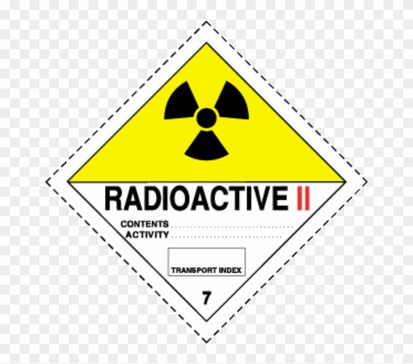 Dangerous Goods Signs Radioactive #517479