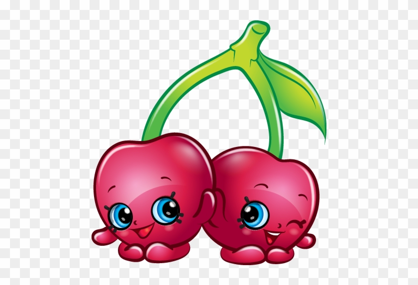 Cheeky Cherries Art Official Shopkins Clipart Free - Shopkins Cheeky Cherries #517542