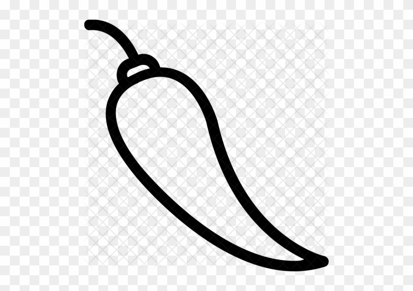 Chili Pepper Icon - Chili Pepper #517553