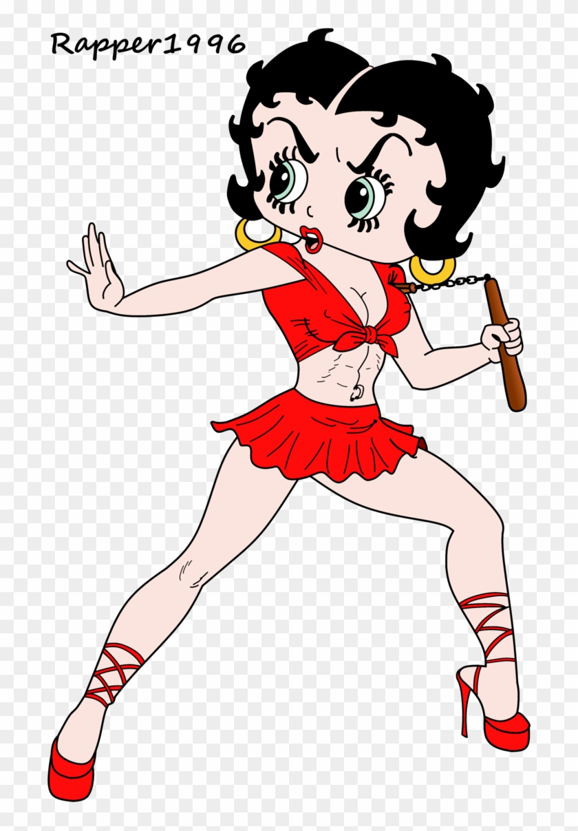 Betty Boop The Ass Kicker By Rapper1996 - Sonic Meets Betty Boop #517591