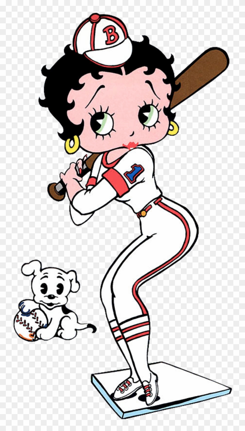 Bettyboop Baseball Molly Feedyeti - Annimated Gif Betty Boop #517624