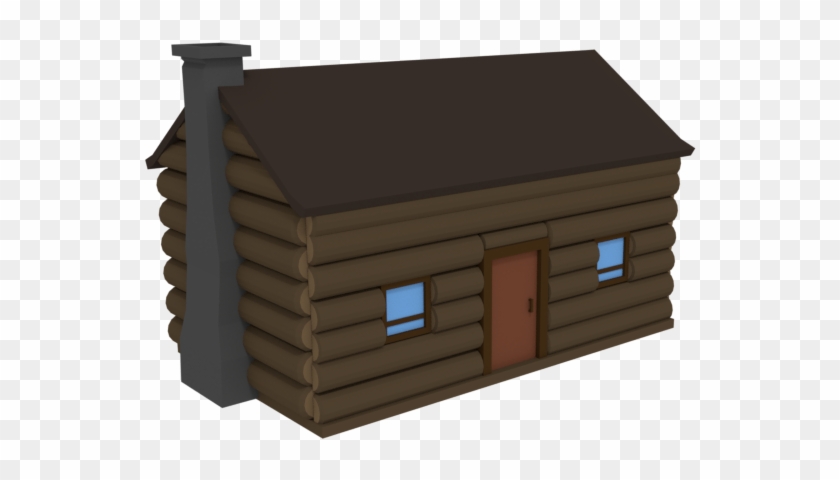 Preview - Low Poly Log Cabin #517761