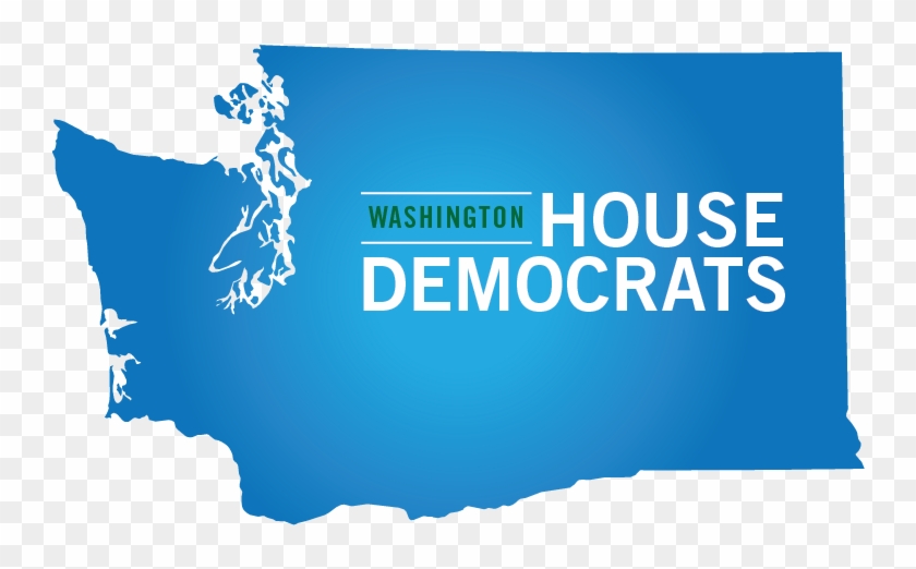 Responsive Image - Washington State With Flag #517774