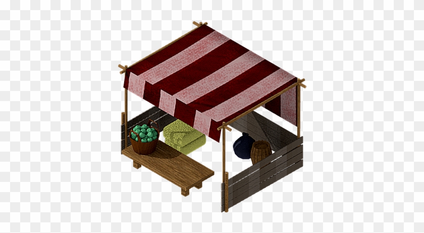 Preview - " - Merchant Tent Isometric #517797