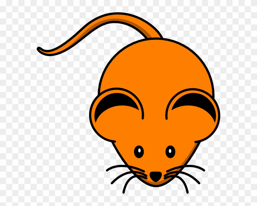 Mice Clipart Orange - Mouse Clip Art #517800