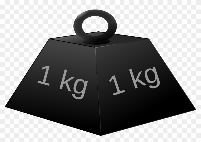 1kg Weight Icons Png - Clip Art Of Weight #517890