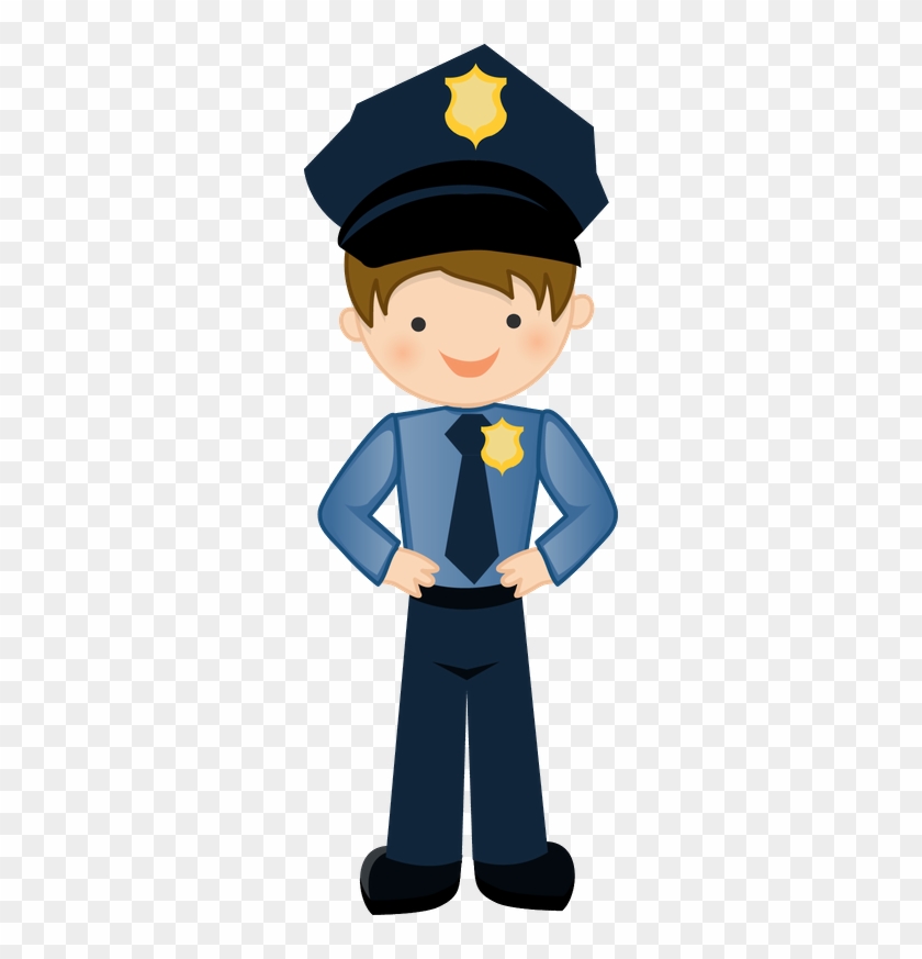 Bombeiros E Polícia - Policeman Clipart #518118