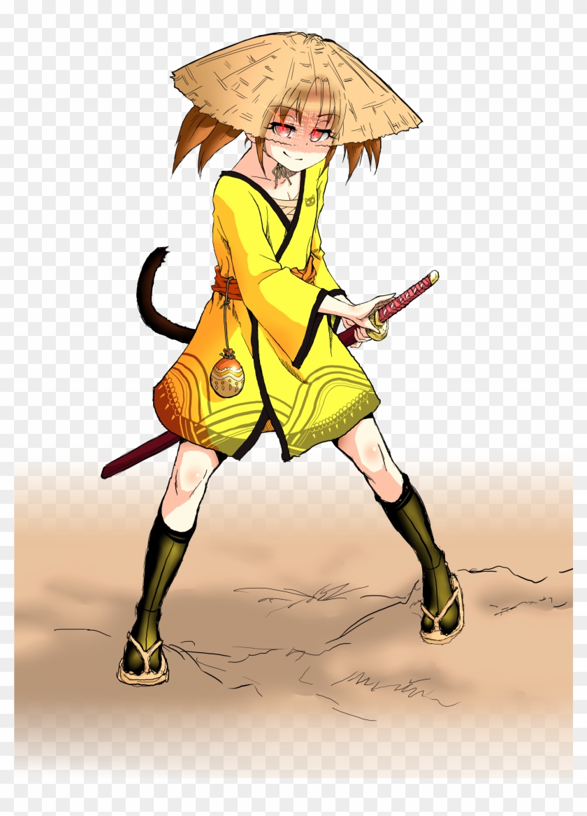 Neko-chan By Ichi6okurosaki - Samurai #518174