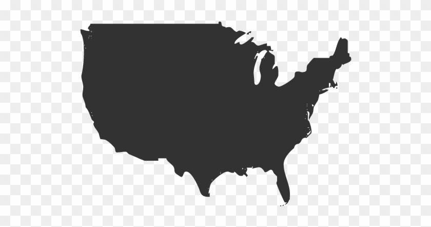 Usa Canada Maps Maps Of Us Us Map Keynote - America Map Vector #518252