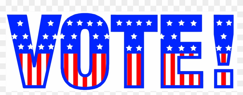 Vote Png Clipart - American Flag Vote! Design Belt Buckle, Men's, Size: #518309