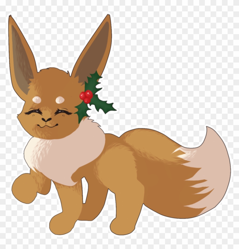 Merry Christmas Eevee By Obviouslyfluffi - Christmas Day #518330