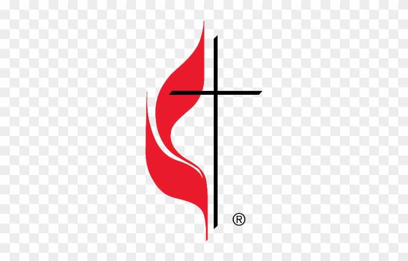 A College Of The United Methodist Church - United Methodist Cross And Flame Clipart #518491