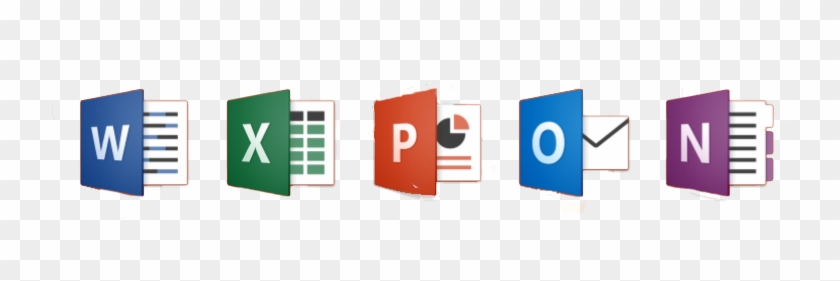Logos For The Mac Versions Of Office Programs - Office 2016 Mac Icons #518556