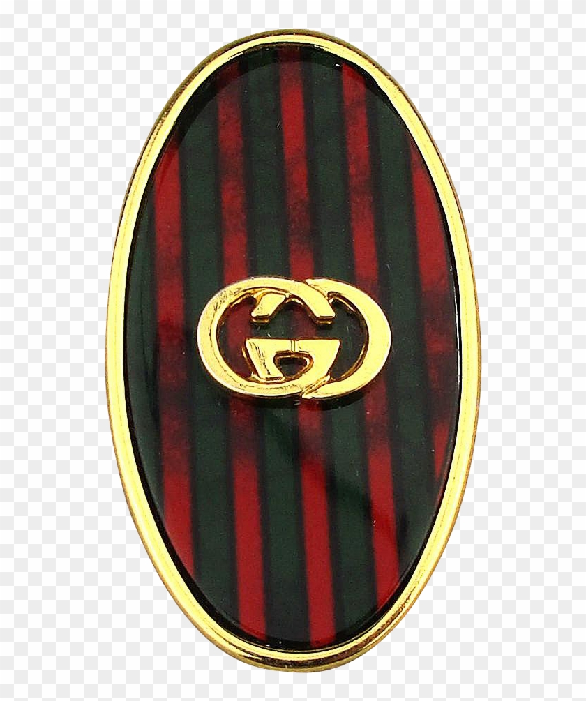 The Red And Green Stripe Logo Of Vintage Gucci Covers - Emblem #518786