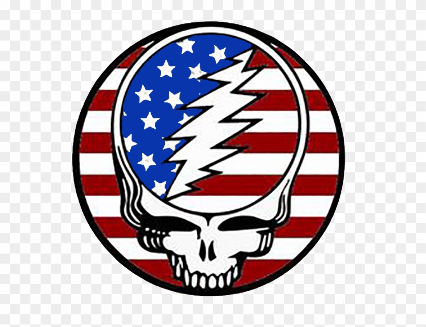 Grateful Dead Bean Bears Patriotic Theme Freedom And - Grateful Dead Steal Your Face #518858