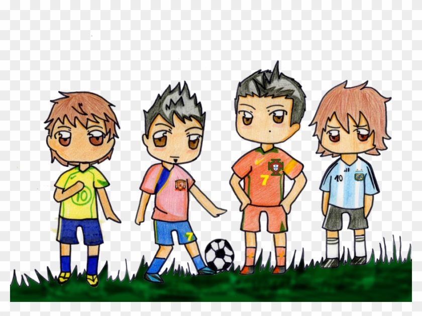 Draw Chibi Soccer Players #518923