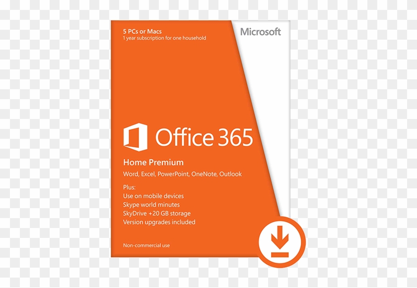 Office 365 Home - Microsoft Office 365 Home - 5 Pcs And Macs - Subscription #518927