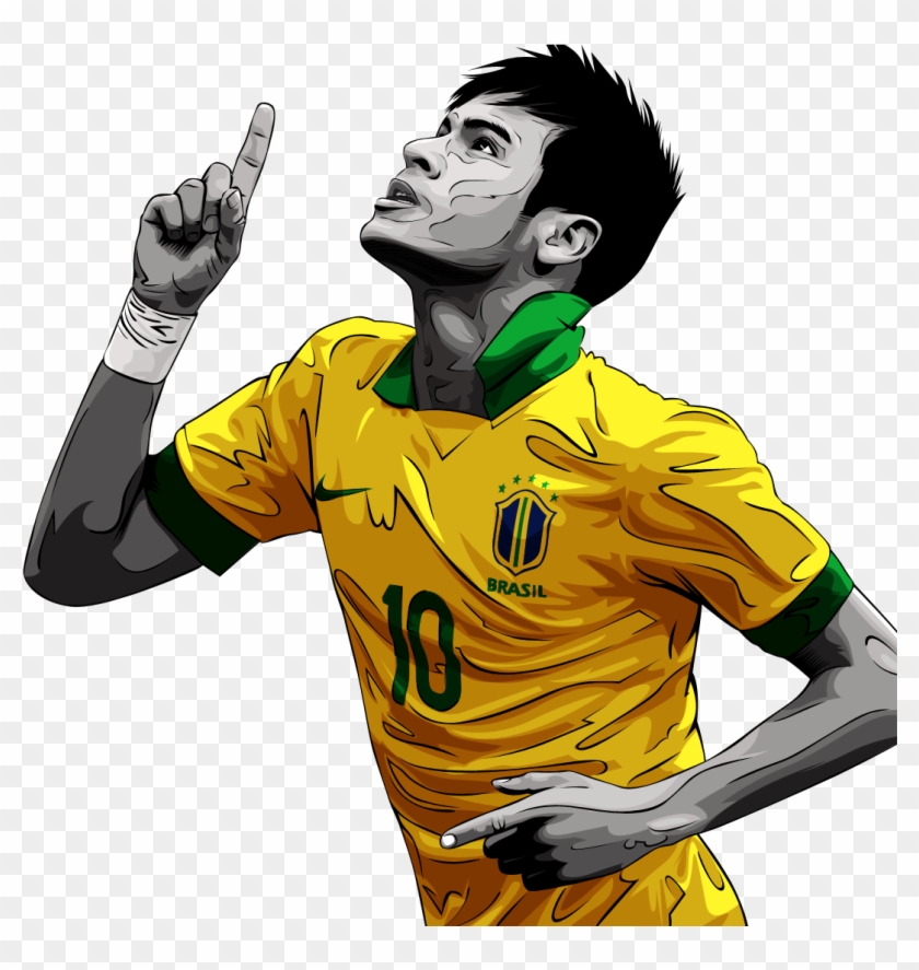 Neymar Jr Twitter - Neymar Clipart #518962