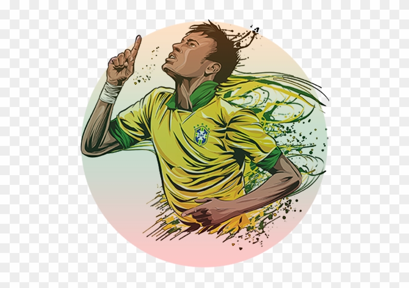 Best Neymar Jr Wallpaper Hd Apk Personalization - Caricaturas Do Neymar -  Free Transparent PNG Clipart Images Download