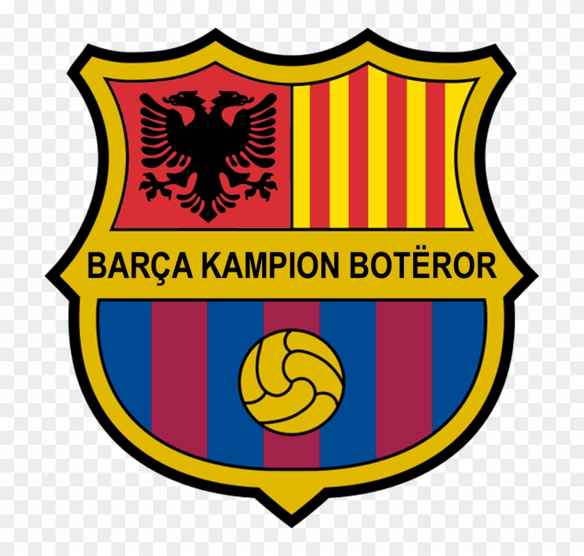 Barça Kampion Boteror - Fc Barcelona Logo Vector #519076