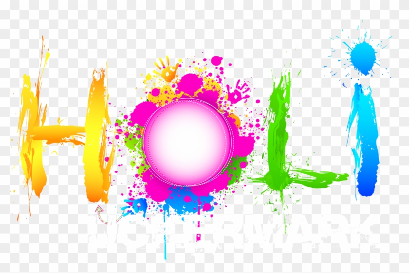 Download Png Image Report - Happy Holi Png Text #519180