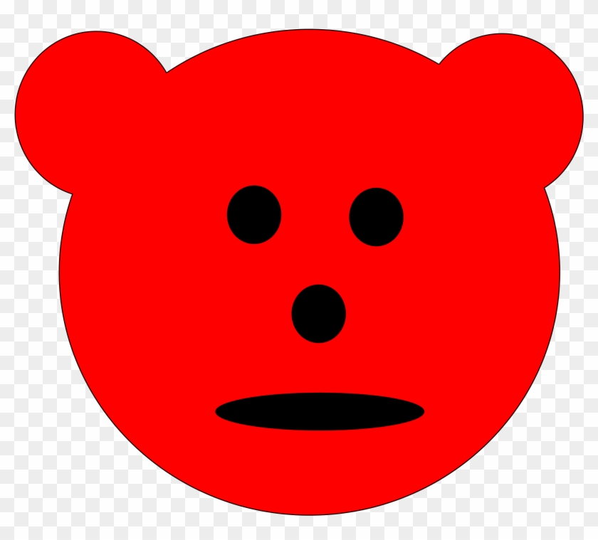 Red Bear By Navaneethks Jnk72o Clipart - Drawing #519310