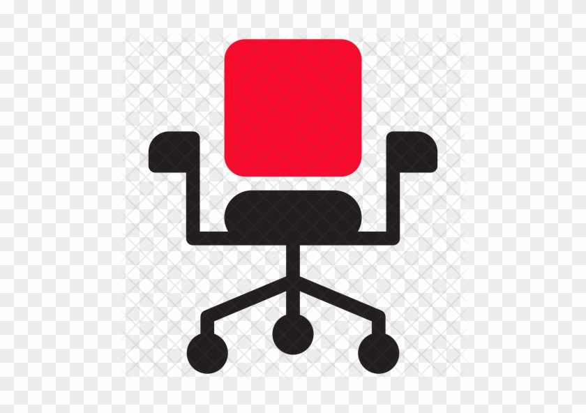 Revolving Chair Icon - Office Chair #519373
