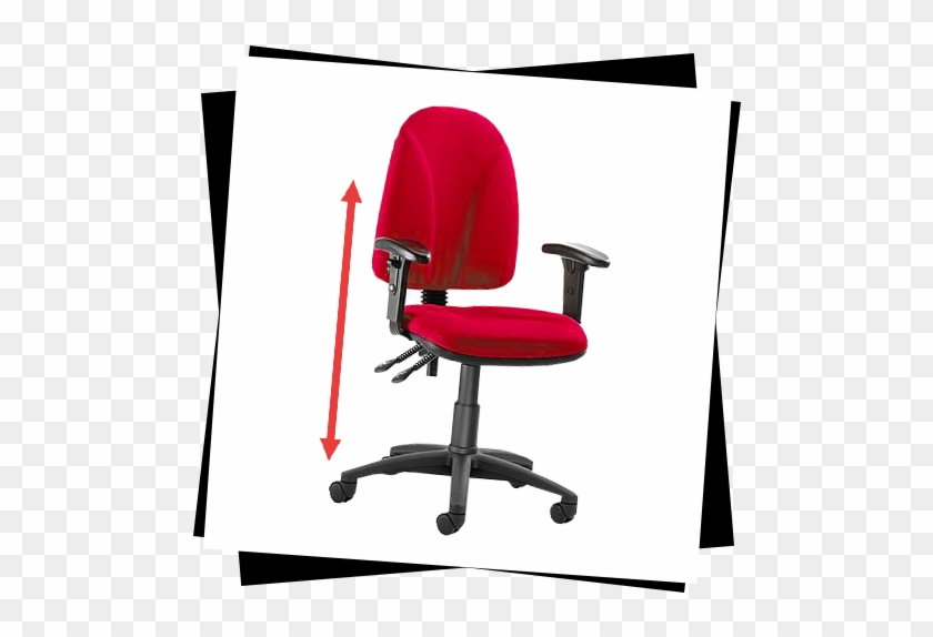 Adjust The Backrest's Height And Tilt Until You Are - Goal Mid Back Operator Chair #519393