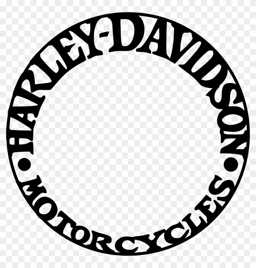 Anchor Monogram, Harley Davidson, Anchors, Silhouette - Harley Davidson Decal Stickers #519428