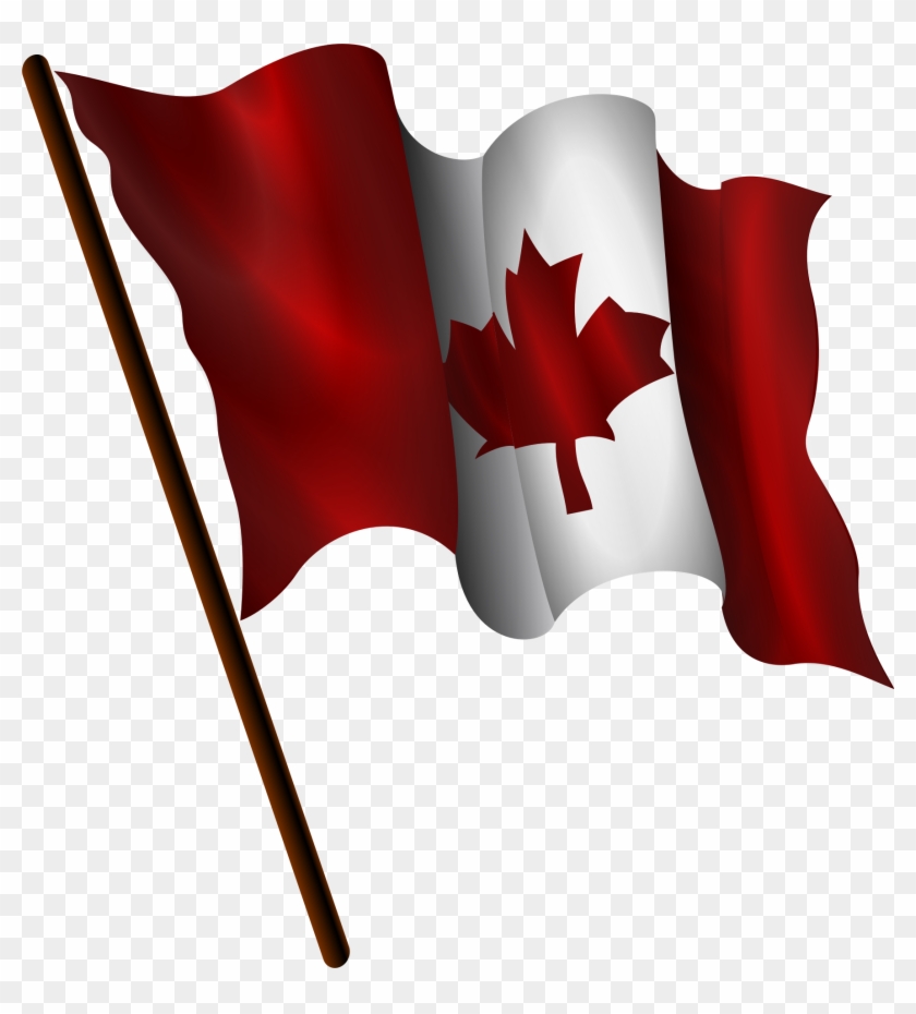 A Canadian Flag - Canadian Flag Clip Art #519745
