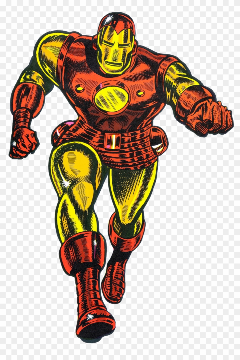 Iron Man Thor Superhero Merry Marvel Marching Society - 1966 Marvel Super Hero Posters #519749