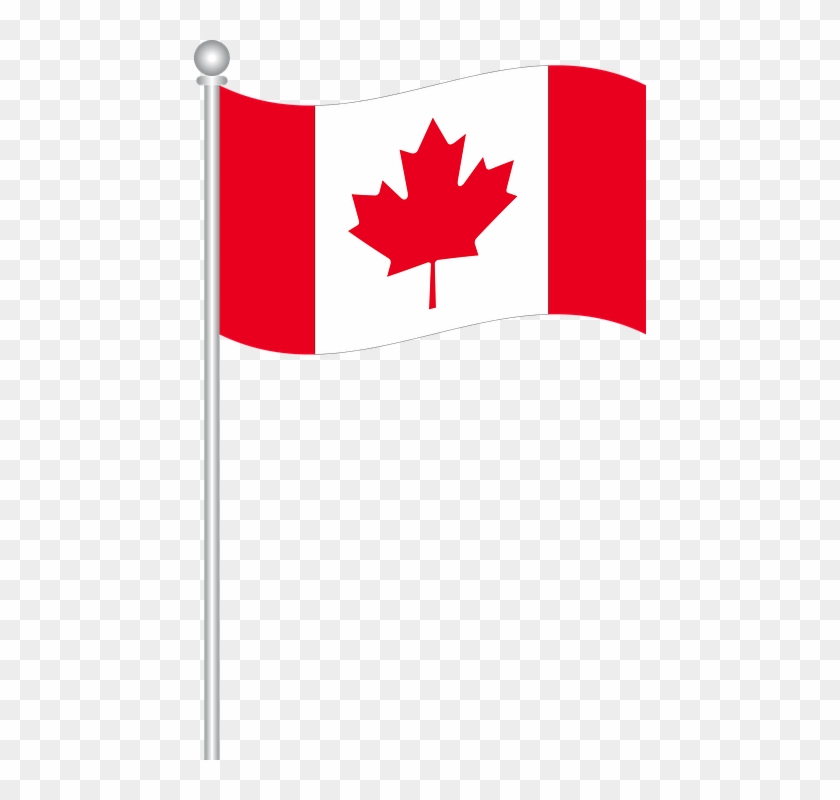 Canada Flag Png 8, - Canada Flag Clipart Png #519787