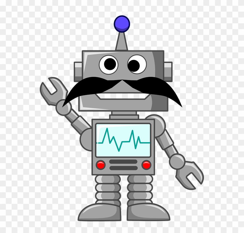 Pictures Of Cartoon Robots 3, Buy Clip Art - Robot Clipart #519815