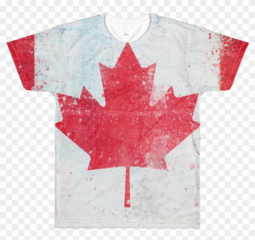 Canada Flag Graphic Men's T Shirt - Lifestyle Logo In Canada #519865