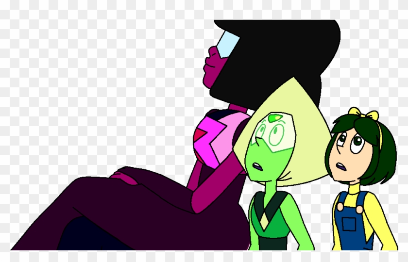 Garnet, Peridot And Breena Are Stargazing By Magic - Cartoon #519870