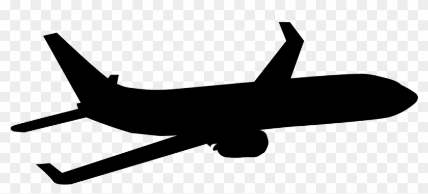 Plane Air Transport Travel Flight Aircraft - Plane Silhouette #519927