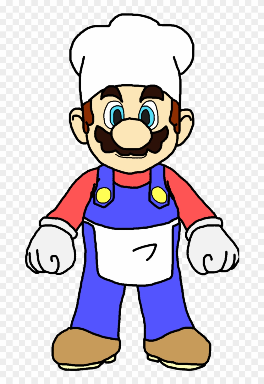 Mario Cooking Cliparts - Mario As A Cook #519955