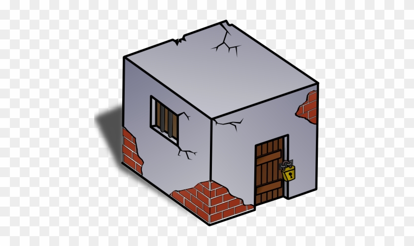 Elegant Png With Jak Narysowa Dom W 3d - Cartoon Jail House #520023