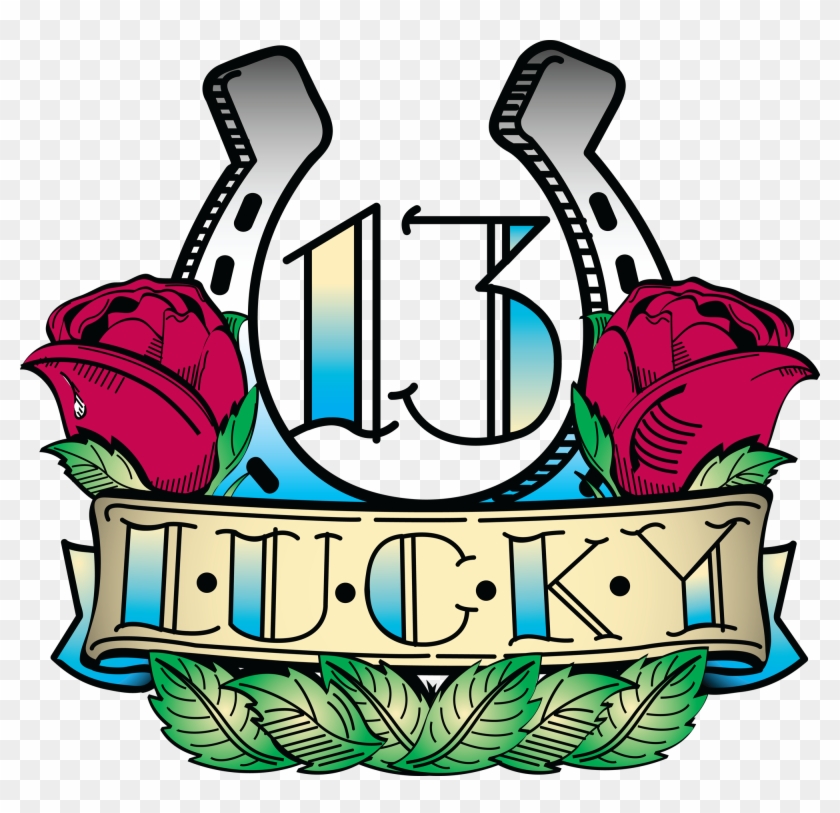 Superstition - Clipart - Lucky 13 Tattoo Designs #520191