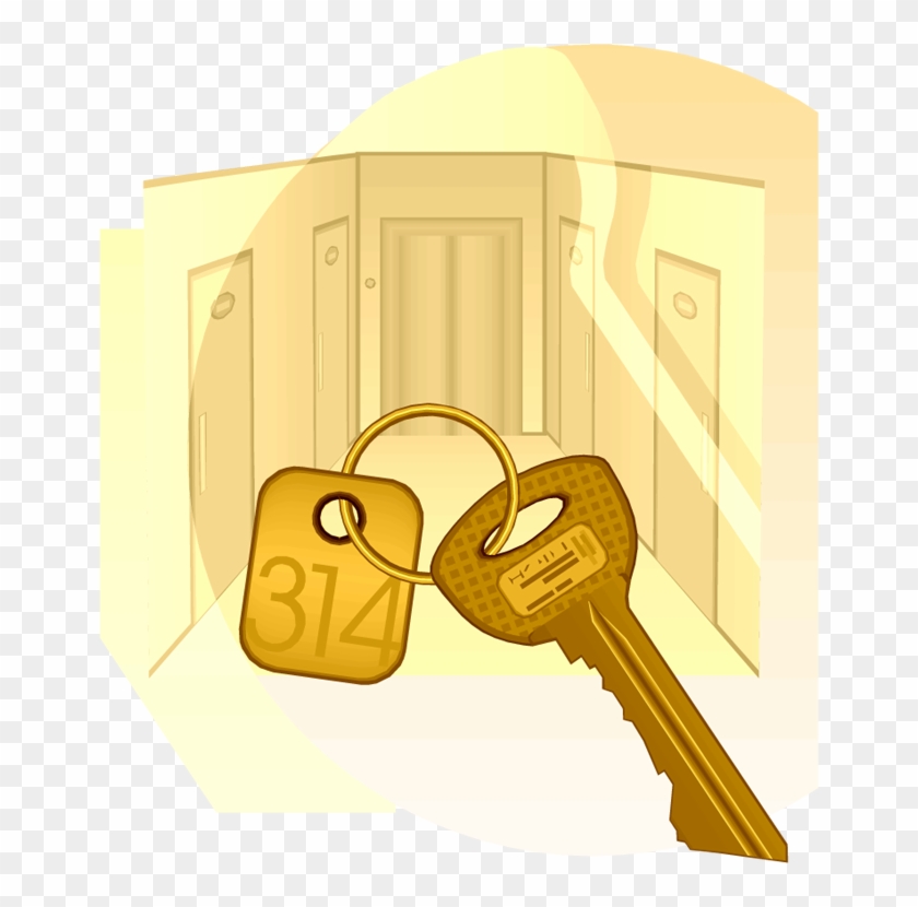 Hotel Key Cliparts - Illustration #520193