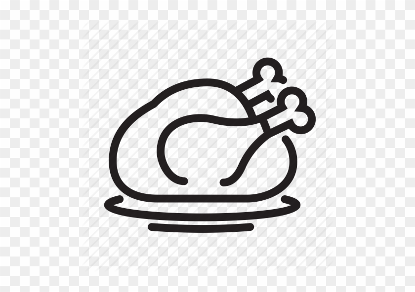 Celebration - Chicken Food Icon Png #520407