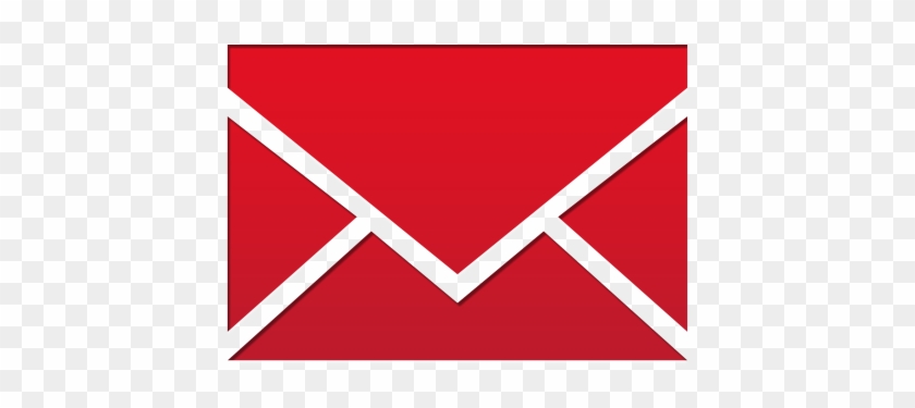 Envelope - Red Email Icons Png #520495